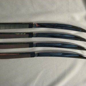 CARVEL HALL STAINLESS STEAK KNIVES - 4 - USA